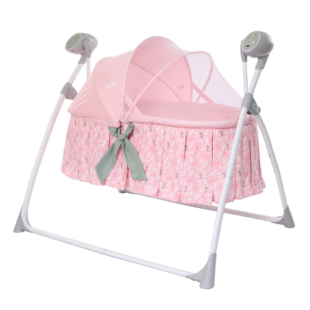 Люлька-гойдалка CARRELLO Dolce CRL-7501 Bow Pink ( Каррелло Дольче)